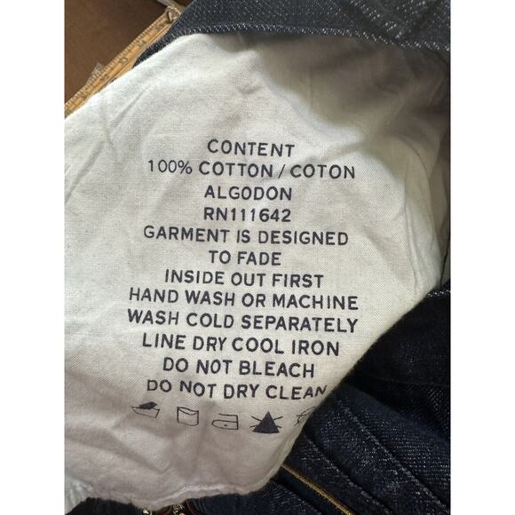 Coogi Authentic Denim Blu Jeans Mens Size 42 35 Embroidered Pocket - Picture 14 of 14